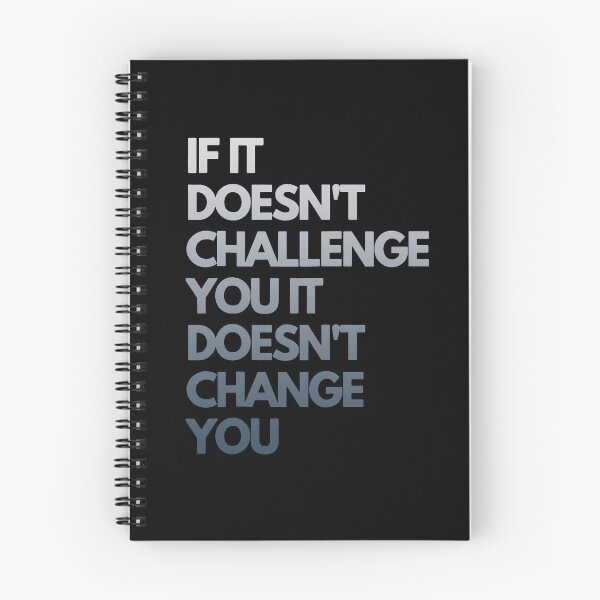 Item preview, If It Doesn't Challenge You Inspirational Motivational T-shirt designed and sold by JudyMann8258.