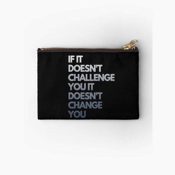 Item preview, If It Doesn't Challenge You Inspirational Motivational T-shirt designed and sold by JudyMann8258.