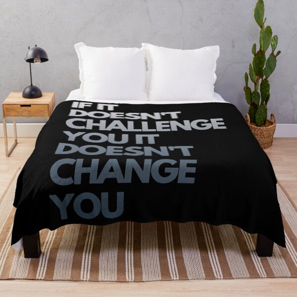 Item preview, If It Doesn't Challenge You Inspirational Motivational T-shirt designed and sold by JudyMann8258.