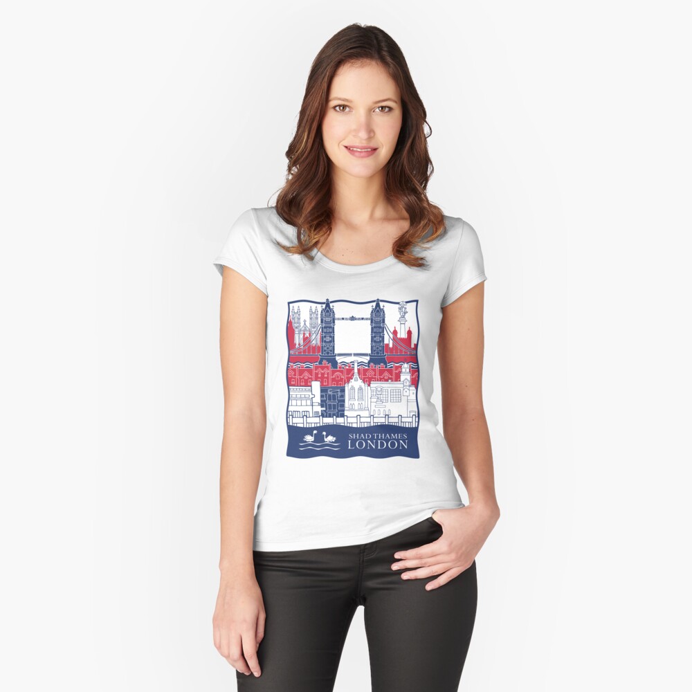 Item preview, Fitted Scoop T-Shirt designed and sold by GuyFox.