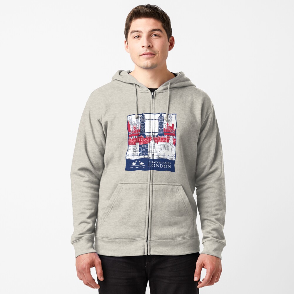 Item preview, Zipped Hoodie designed and sold by GuyFox.