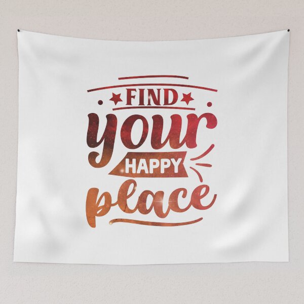 Item preview, Find your happy place  designed and sold by Souushop.