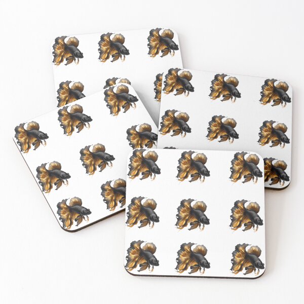 Item preview, Beautiful Golden Black Fish Pack : Dream Fish Set designed and sold by Ameripensia.