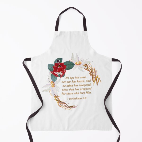 Item preview, 1 Corinthians 2:9 No eye has seen, nor ear has heard, and no mind has imagined what God has prepared for those who love Him designed and sold by FlutterByH.