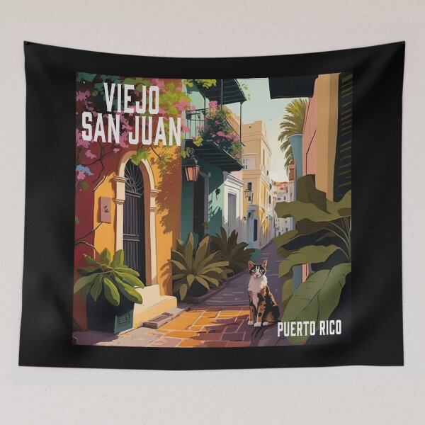 Item preview, Beautiful Viejo San Juan, Puerto Rico designed and sold by TheJadeCat.