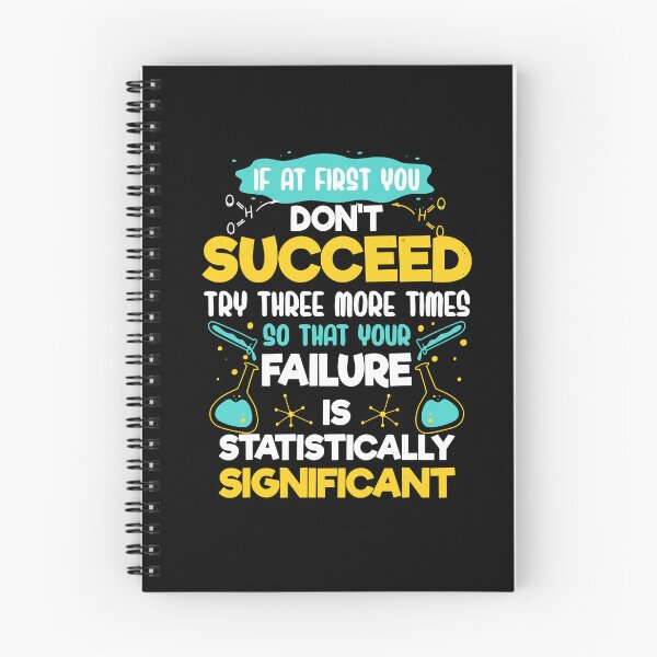 Item preview, If At First You Don't Succeed Motivation T-Shirt Funny Biology Rule designed and sold by JudyMann8258.