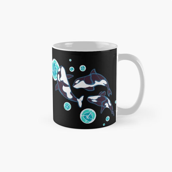 Item preview, Life is better with orcas, orca, killer whale cute designed and sold by lucky-fern.