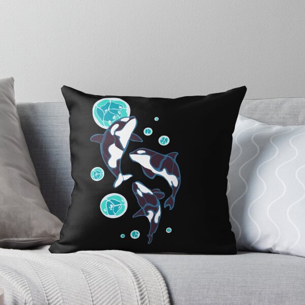 Item preview, Life is better with orcas, orca, killer whale cute designed and sold by lucky-fern.