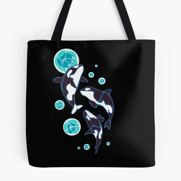Item preview, Life is better with orcas, orca, killer whale cute designed and sold by lucky-fern.