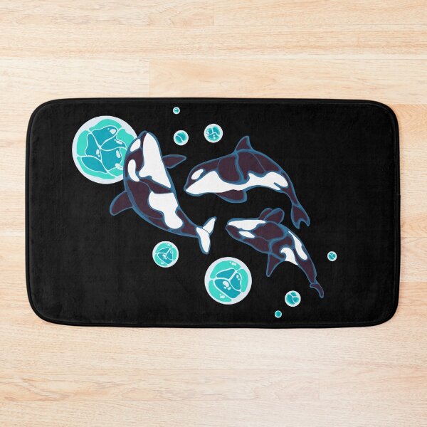 Item preview, Life is better with orcas, orca, killer whale cute designed and sold by lucky-fern.