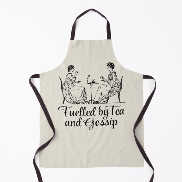 Item preview, Fuelled by Tea And Gossip Fun Slogan designed and sold by TrulyEpoque.