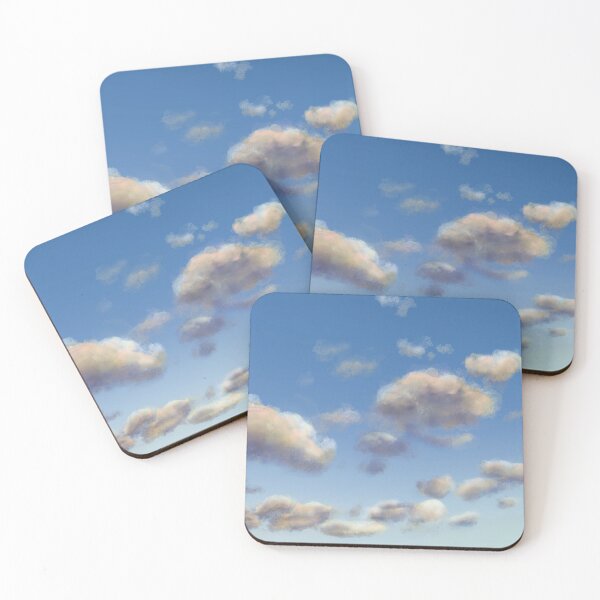 Item preview, Just clouds painting designed and sold by EmeraldeaArt.