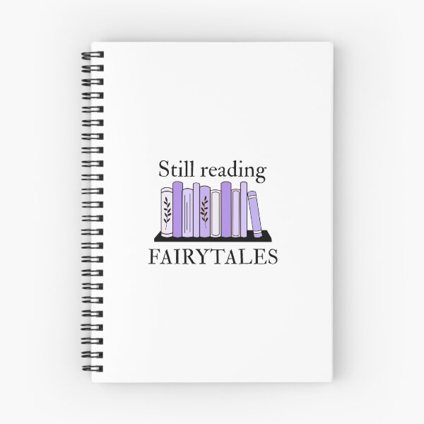 Item preview, Still Reading Fairytales Purple designed and sold by TeakettleBooks.