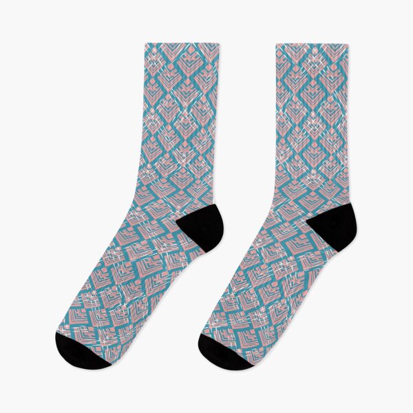 Item preview, Tribal Print 1 - Pink and Teal designed and sold by Daniel Bevis Design.