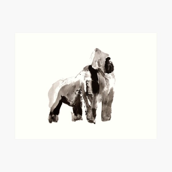 Silverback Art Print