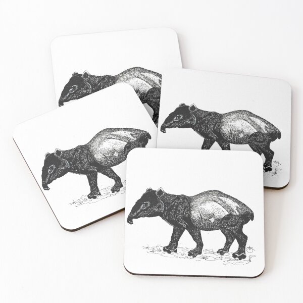Item preview, Nosey Tapir sniffing around designed and sold by angipangi7.