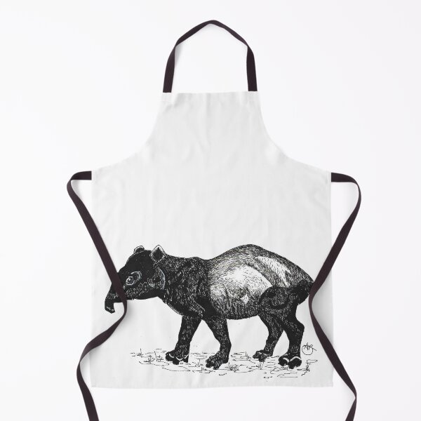 Item preview, Nosey Tapir sniffing around designed and sold by angipangi7.