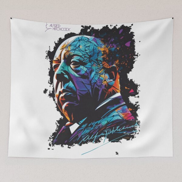 Item preview, Alfred Hitchcock - Digital Art designed and sold by HappyBox--.
