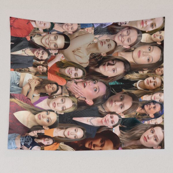 Item preview, Victoria Pedretti Hot American actress Lateral Aesthetic Collage - 4 designed and sold by creativille.