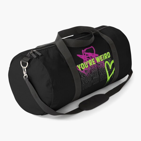 Item preview, You’re Weird Heart Scribble Green Pink Design designed and sold by Mitch616Art.