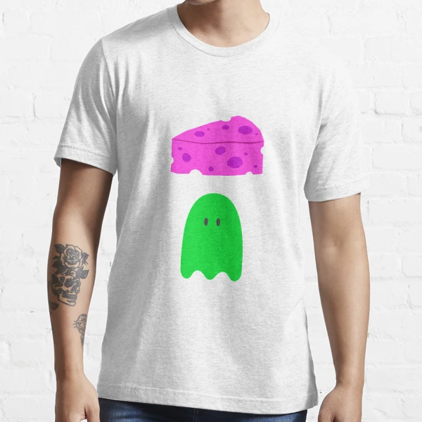 pink cheese green ghost Essential T-Shirt for Sale by Leveluplarry13