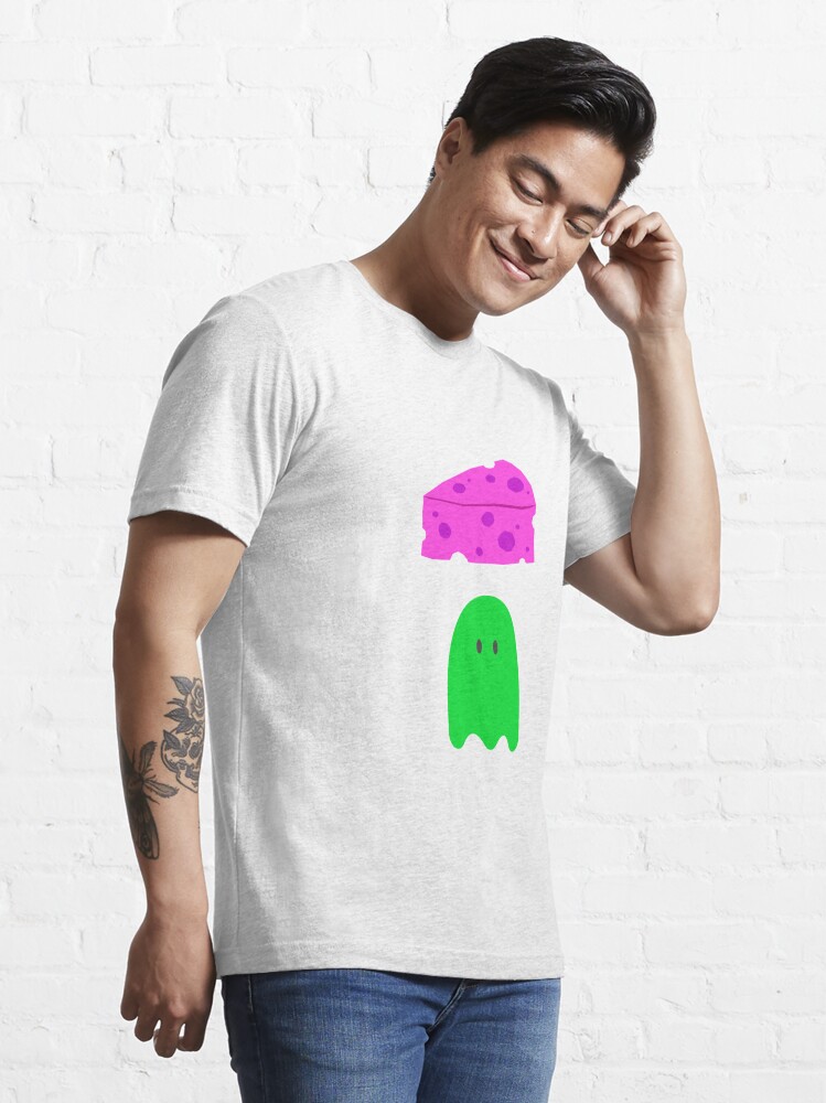 pink cheese green ghost Essential T-Shirt for Sale by Leveluplarry13