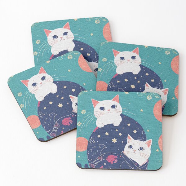 Item preview, Cat cimono fllower designed and sold by Redx3.