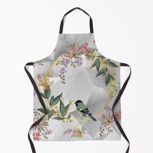 Artikelvorschau, Blumenkranz mit einem Vogel entworfen und verkauft von tomorrowsart.