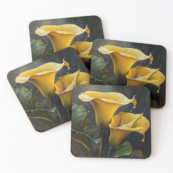 Item preview, Yellow Calla Lilies  designed and sold by Vanover Designs.