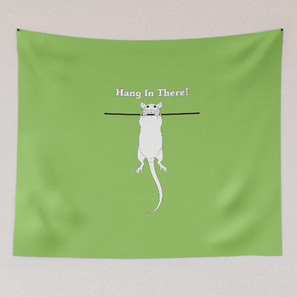 Item preview, Hang in There Rat designed and sold by ectoimp.