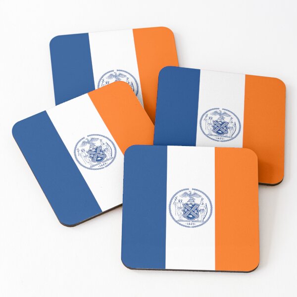 Item preview, NEW YORK CITY Flag Gifts, Masks, Stickers & Products designed and sold by mpodger.