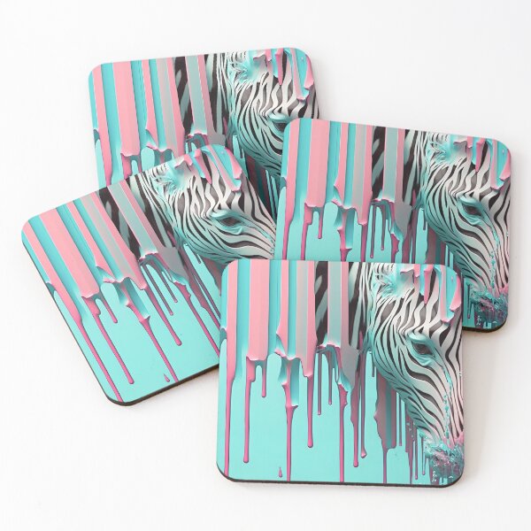 Item preview, Zebra Taffy Drip designed and sold by KazNebel.