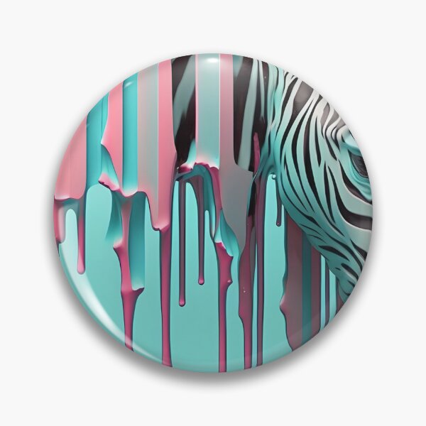 Item preview, Zebra Taffy Drip designed and sold by KazNebel.
