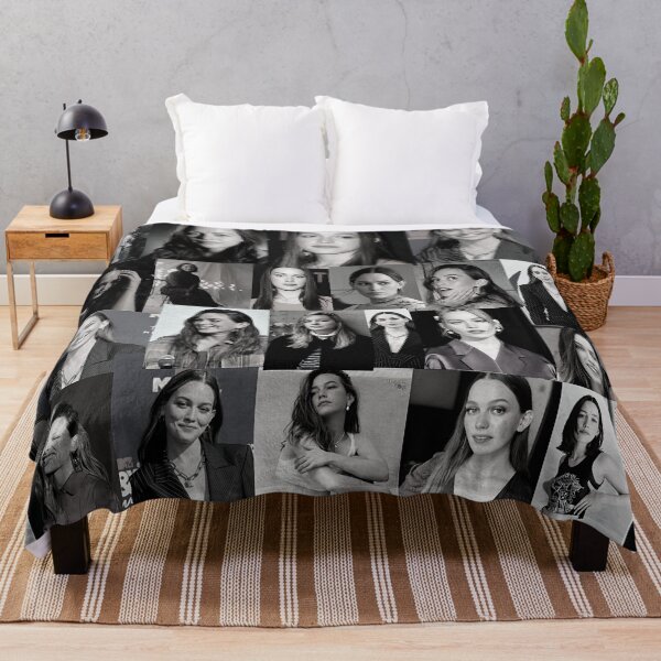 Item preview, Victoria Pedretti American actress Square Photos Black and White Aesthetic Collage - 6 designed and sold by creativille.