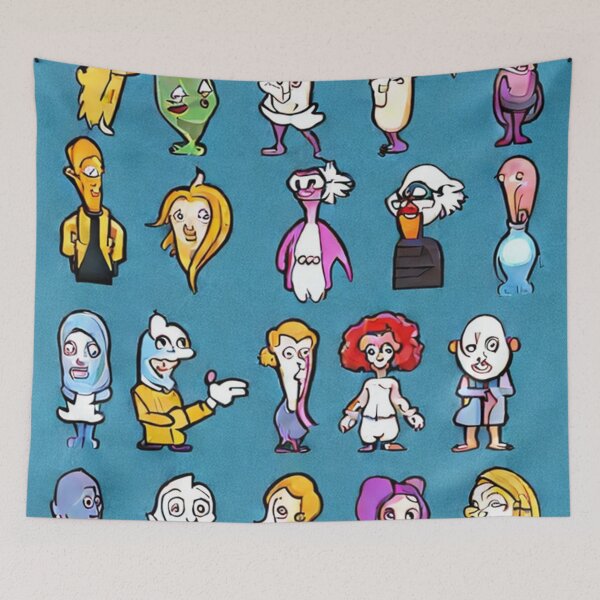 Item preview, Cartoon Characters designed and sold by doomwalker2010.