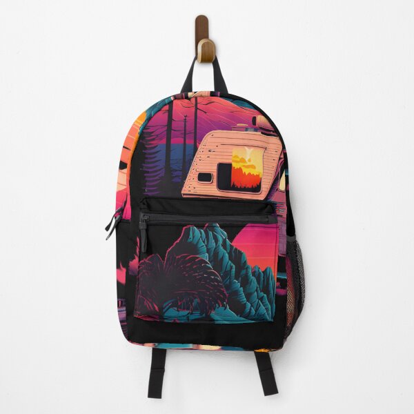 Item preview, Vintage Motorhome Mountains Camping Retro Vacation designed and sold by togetherShirts.