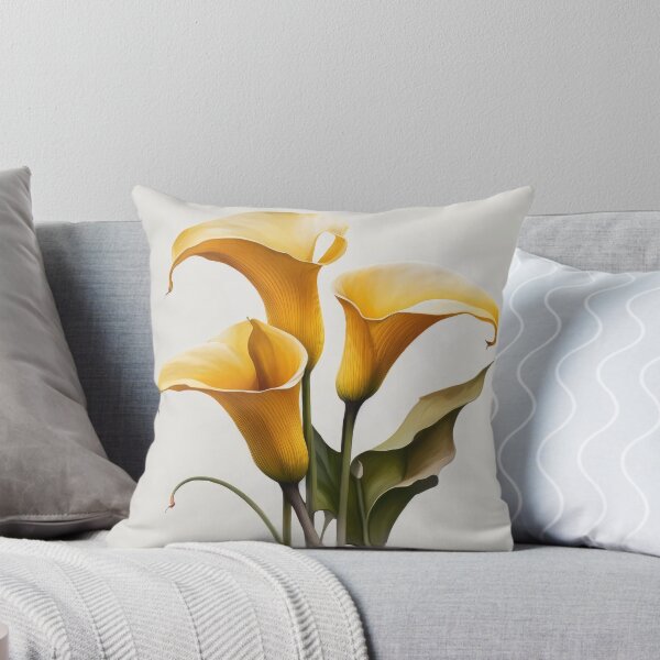 Artikelvorschau, Yellow Calla Lilies entworfen und verkauft von Vanover Designs.