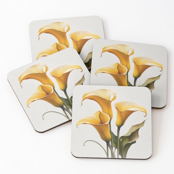 Item preview, Yellow Calla Lilies  designed and sold by Vanover Designs.