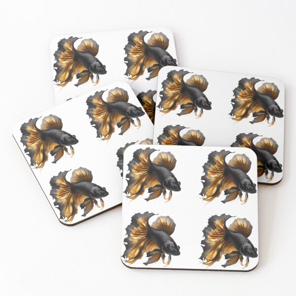 Item preview, Beautiful Golden Black Fish Pack : Dream Fish Set designed and sold by Ameripensia.
