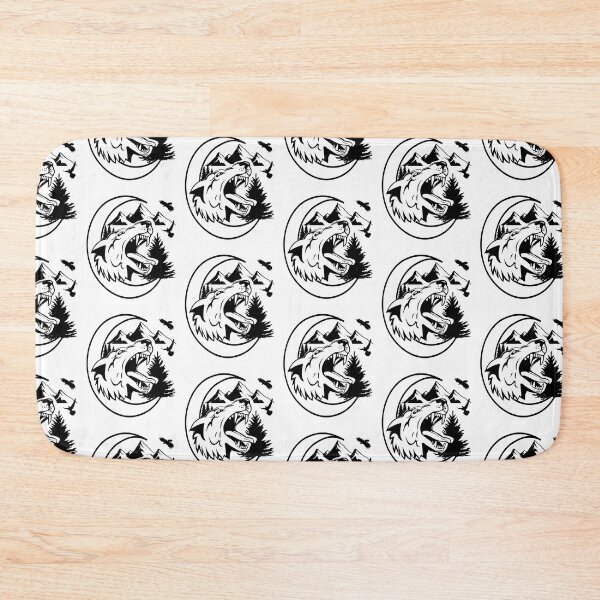 Item preview, Wolf Moon Wild Mountain Howling Wolf Pack Animals Black and White designed and sold by clothesy7.