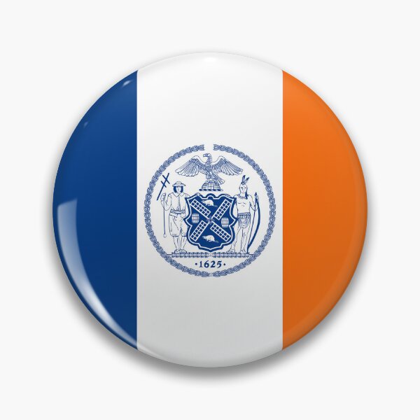 Item preview, NEW YORK CITY Flag Gifts, Masks, Stickers & Products designed and sold by mpodger.