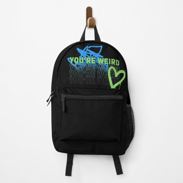 Item preview, You’re Weird Heart Scribble Green Blue Design designed and sold by Mitch616Art.