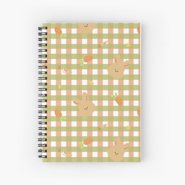 Item preview, Orange Green Bunny Pattern designed and sold by IT’S SORULAND.