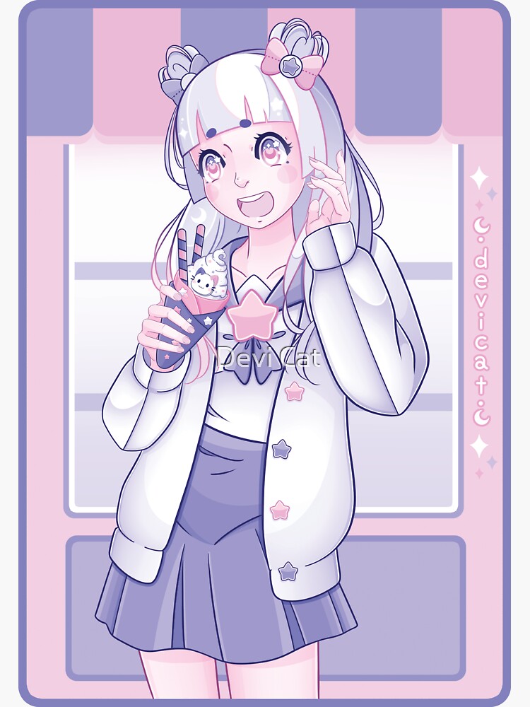 Thumbnail 3 of 3, Sticker, CandiCat Candy Shop • 2023 designed and sold by devicatoutlet.