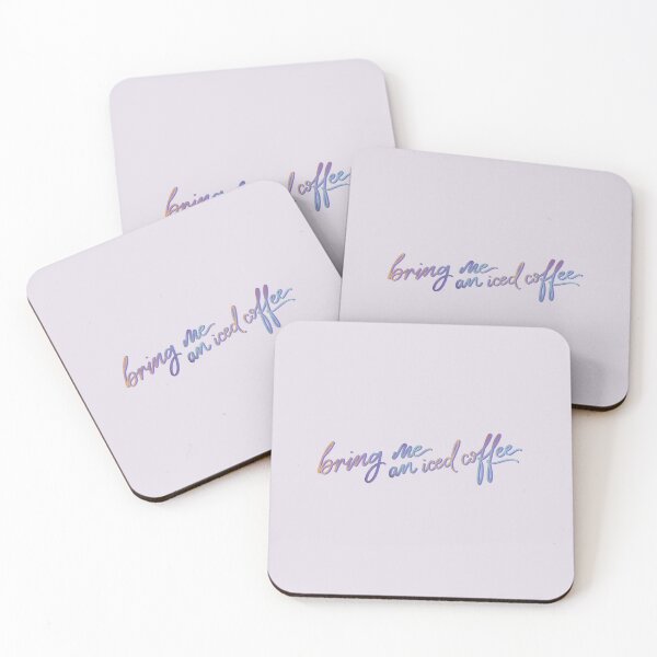 Item preview, Bring Me an Iced Coffee designed and sold by cnye-design.