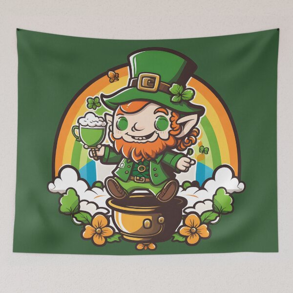 Item preview, St. Patrick's day leprechaun designed and sold by OnikDes.