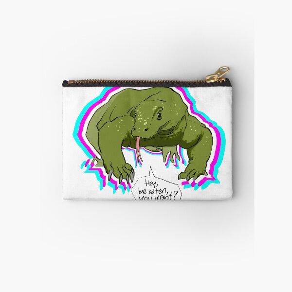 Item preview, Komodo with a dialogue - "Hey, be eaten, you want?" designed and sold by ShapedCube.