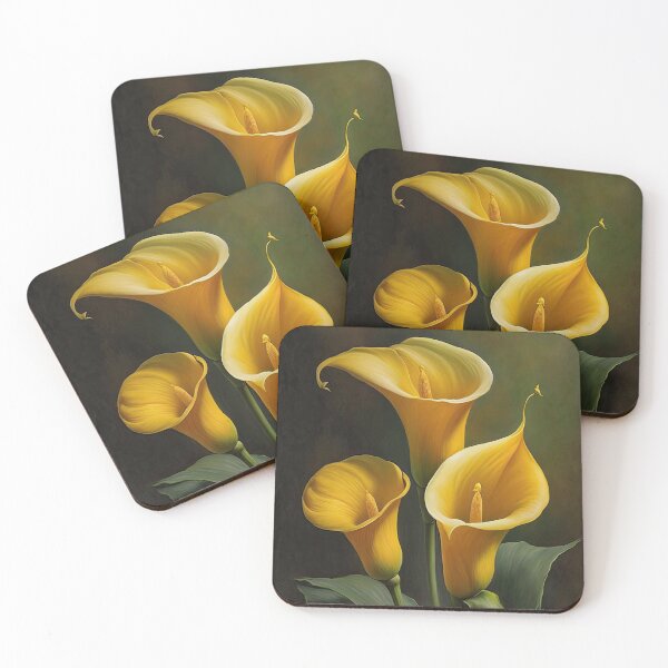 Item preview, Yellow Calla Lilies  designed and sold by Vanover Designs.