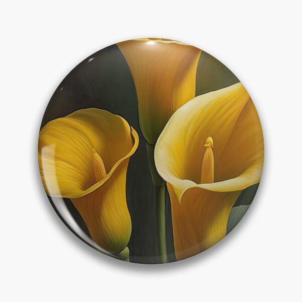 Item preview, Yellow Calla Lilies  designed and sold by Vanover Designs.