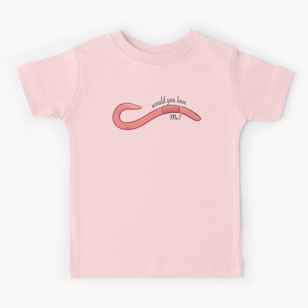 Worm Love Kids T-Shirt for Sale by jastinamor | Redbubble